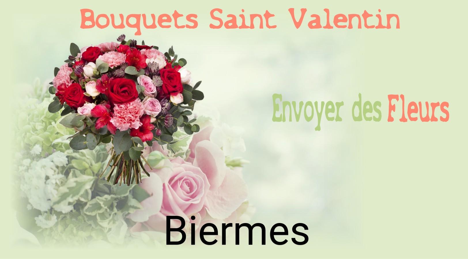 Roses de Saint-Valentin livrées à Biermes